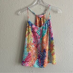 Lily Pulitzer silk‎ cami blouse
